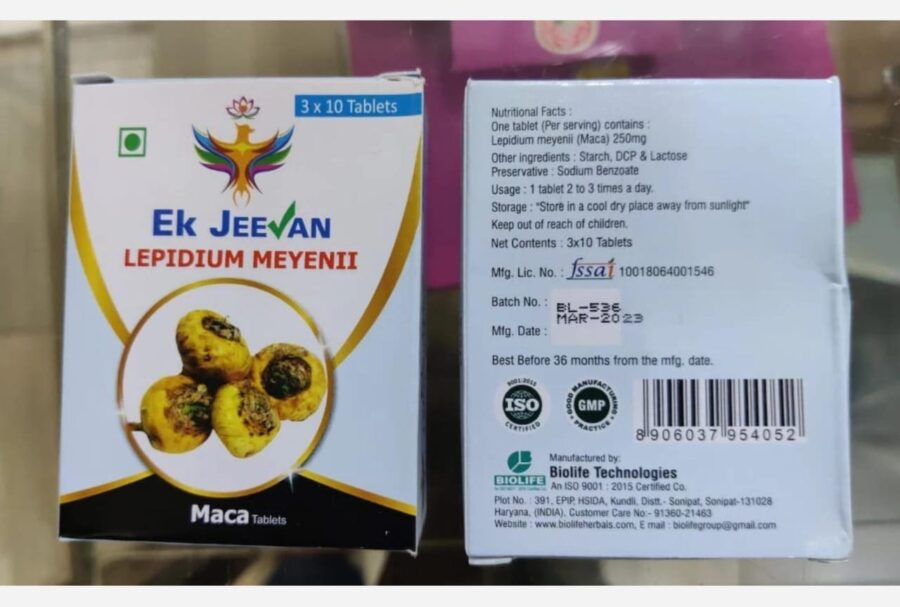 Ek-Jeevan Lepidium Meyenii